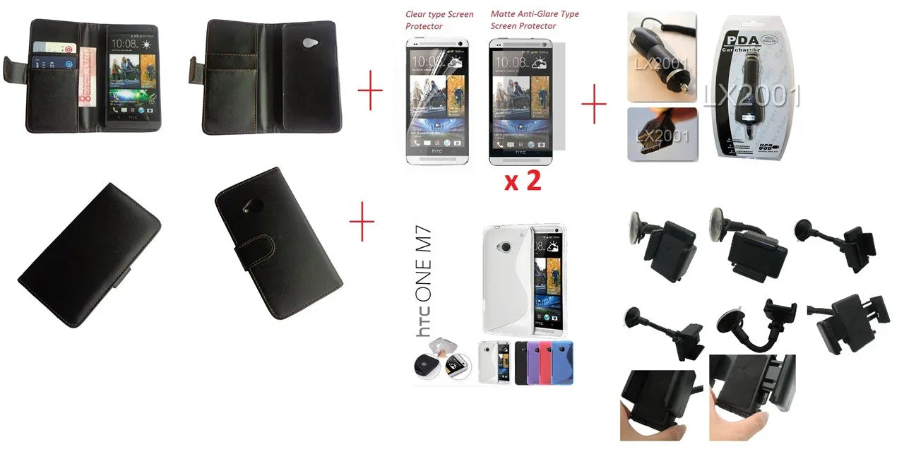 HTC ONE M7 Case Combo Car Charger X - LX2001 - Homewares, Outdoor, Phone Accessories, Cases, Speakers, Headphones + More -