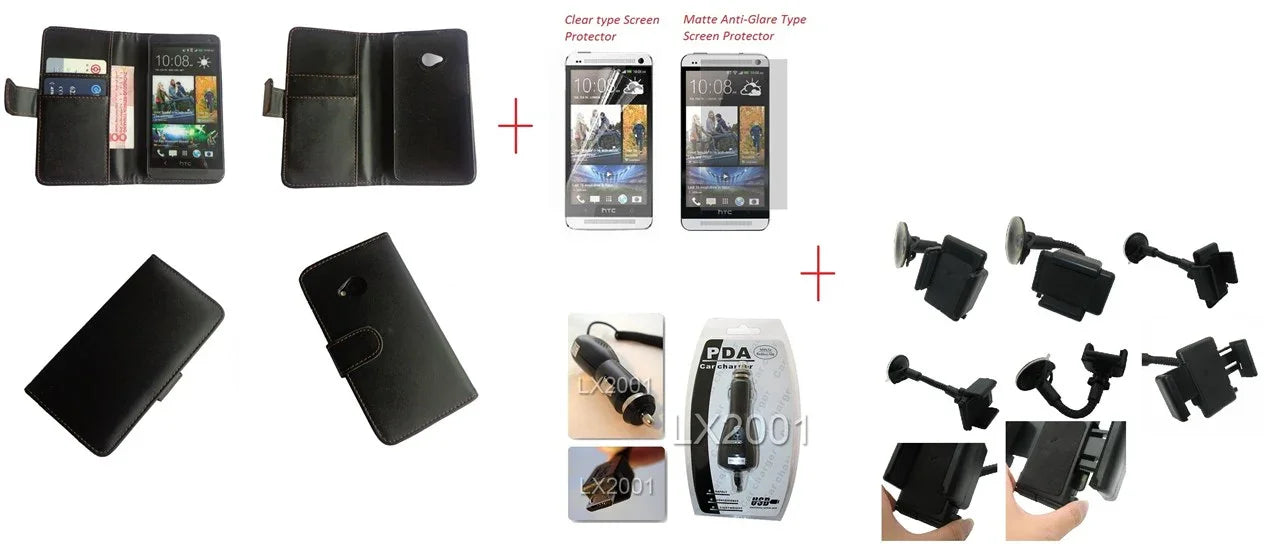 HTC ONE M7 Leather Charger Holder - LX2001 - Homewares, Outdoor, Phone Accessories, Cases, Speakers, Headphones + More -