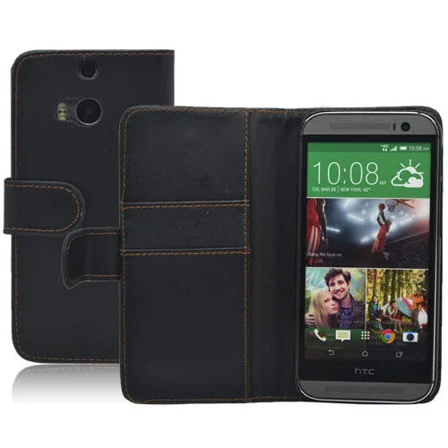 HTC ONE M8 Leather Case + SP + 64GB MicroSD Card - LX2001 - Homewares, Outdoor, Phone Accessories, Cases, Speakers, Headphones + More -