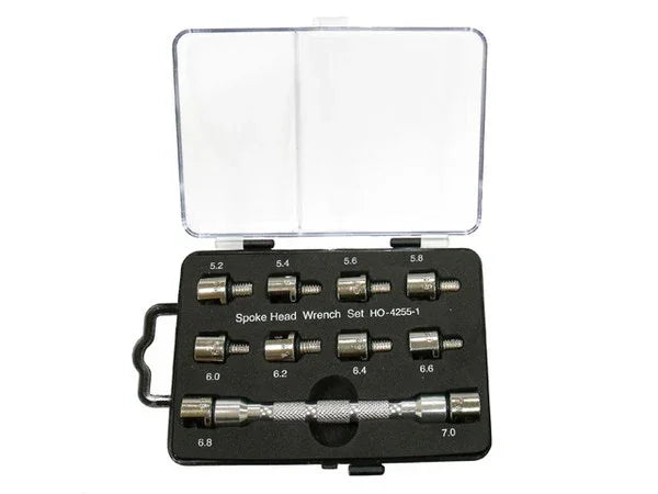 Spoke Wrench 10Pc Silver Spoke Including Include: 5.2/ 5.4/ 5.6/ 5.8/ 6.0/ 6.2/ - LX2001 - Homewares, Outdoor, Phone Accessories, Cases, Speakers, Headphones + More -