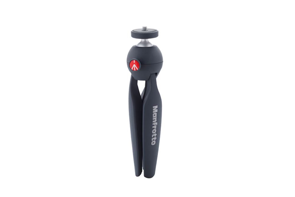 Manfrotto Mini Tripod w Universal Smartphone Clamp MKPIXICLAMP-BK