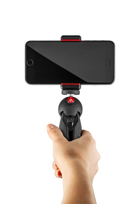 Manfrotto Mini Tripod w Universal Smartphone Clamp MKPIXICLAMP-BK