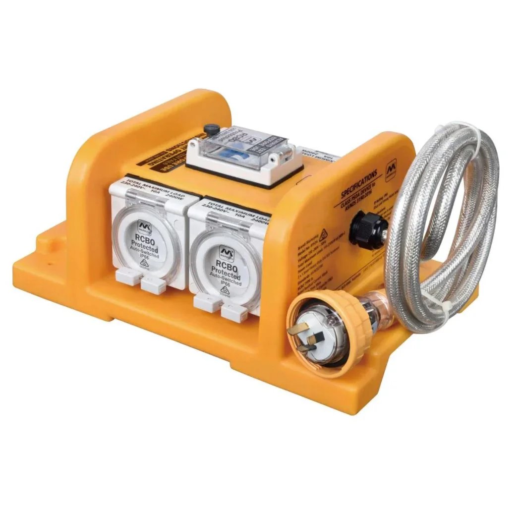 4 Outlet Worksite PSOA Power Board 4PSOA-MP — LX2001 - Homewares ...