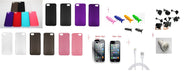 iPhone 5 5S TPU Case Car Charger Holder USB PC Cable