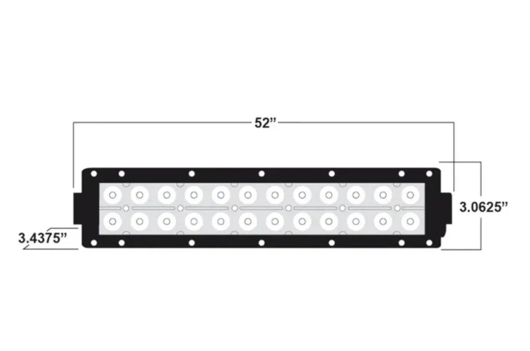 Metra Daytona BT Light Bar Dual Row LED - 52" 52 Inch DL-DR52 - LX2001 - Homewares, Outdoor, Phone Accessories, Cases, Speakers, Headphones + More -