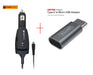 Tough Tested Micro USB Rugged Car Charger PCTT-MICRO + UNITEK Micro USB to USB-C Adapter Y-A027AGY