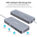 Minix USB-C Hub 240GB SSD Storage 4K HDMI Port + 2 x USB 3.0 Port - Grey NEO-S2GR