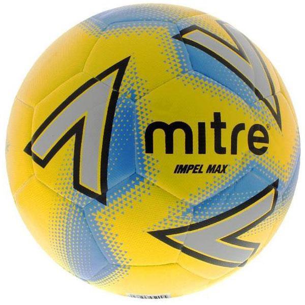 Mitre Impel Max Training Ball Size 4 - Yellow & Blue BB1120-4-YSU