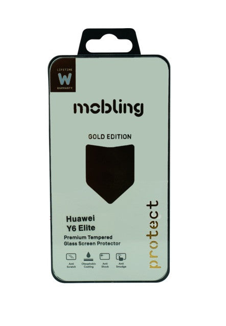 Mobling Huawei Y6 Elite Glass Screen Protector - Clear 80001615