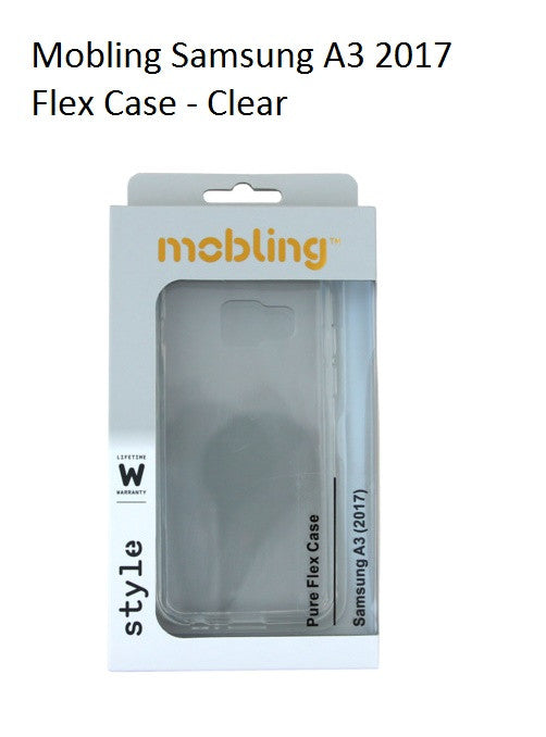 Mobling Samsung A3 2017 Flex Case - Clear