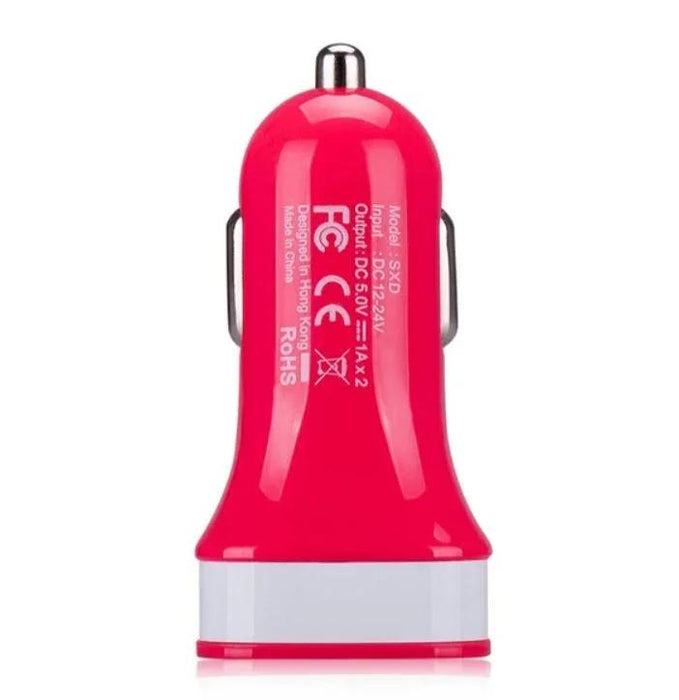 Momax XC USB 2.1A Car Charger - Pink SXSP - LX2001 - Homewares, Outdoor, Phone Accessories, Cases, Speakers, Headphones + More -