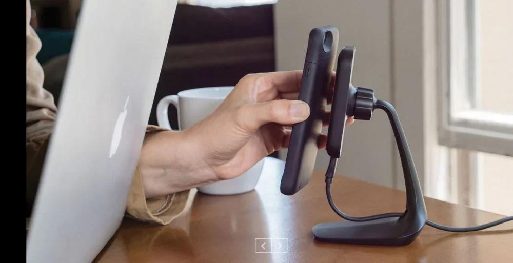 Mophie Wireless Charging Charge Force Desk Mount 3454_WRLS-DESK-BLK - LX2001 - Homewares, Outdoor, Phone Accessories, Cases, Speakers, Headphones + More -