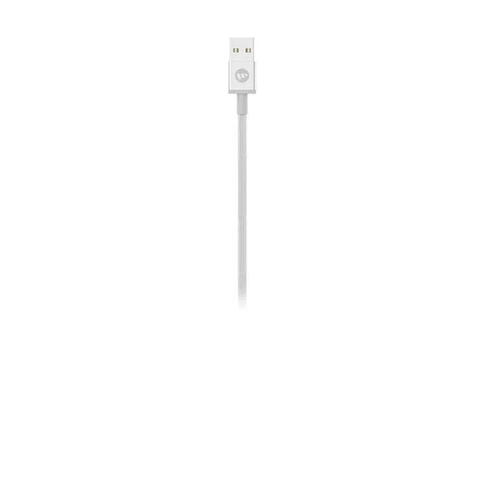 Mophie USB-A to Lightning Cable (1m) - White 409903213 848467093704 - LX2001 - Homewares, Outdoor, Phone Accessories, Cases, Speakers, Headphones + More -