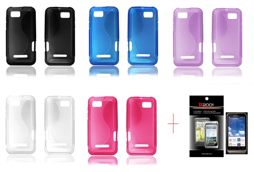 Motorola DEFY XT Case + Screen Protector