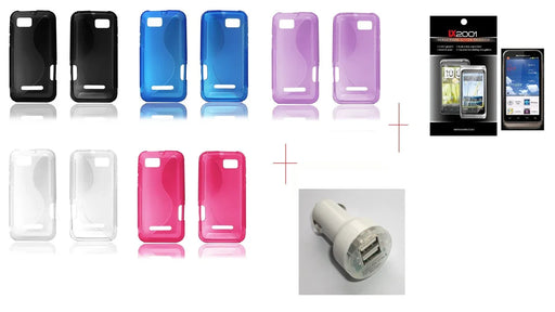 Motorola DEFY XT XT535 Case DUAL Charger - LX2001 - Homewares, Outdoor, Phone Accessories, Cases, Speakers, Headphones + More -