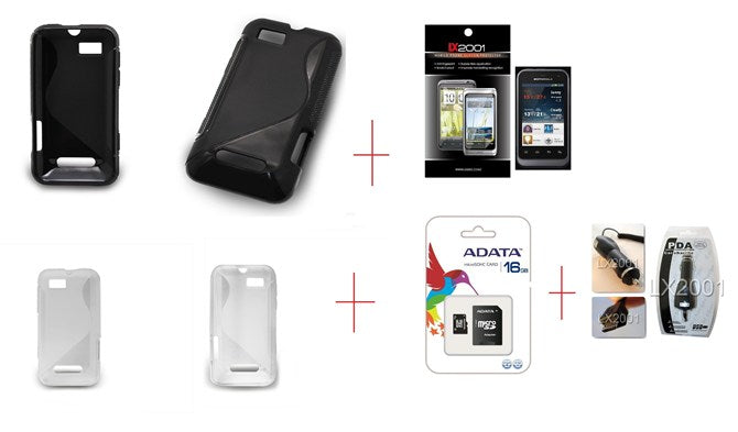 Motorola Defy Mini XT320 Case 16GB Charger