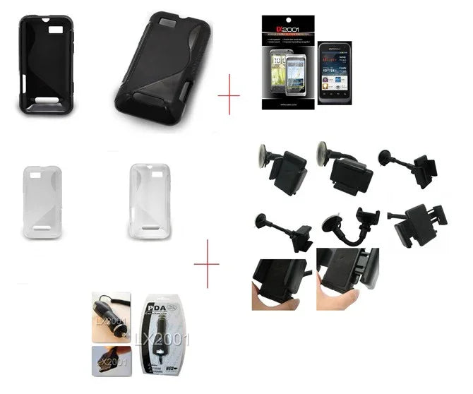 Motorola Defy Mini XT320 Case Car Charger kIt - LX2001 - Homewares, Outdoor, Phone Accessories, Cases, Speakers, Headphones + More -