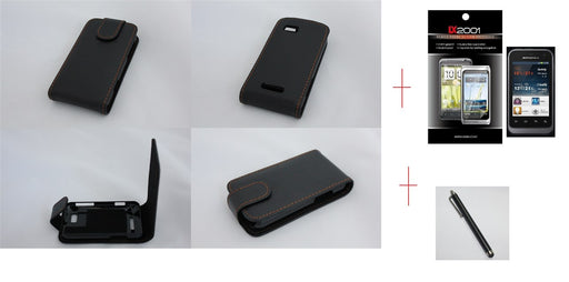 Motorola Defy Mini Leather Case + SP + Stylus