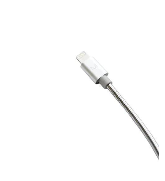 Moyork LUMO 1.2m Aluminum Lightning Cable - Coin Silver MOYO-LU-ALCS - LX2001 - Homewares, Outdoor, Phone Accessories, Cases, Speakers, Headphones + More -