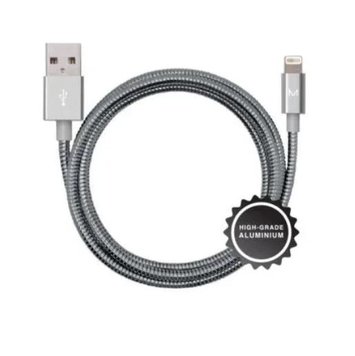 Moyork LUMO 1.2m Aluminum Lightning Cable - Coin Silver MOYO-LU-ALCS - LX2001 - Homewares, Outdoor, Phone Accessories, Cases, Speakers, Headphones + More -