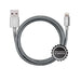 Moyork LUMO 1.2m Aluminum Lightning Cable - Coin Silver MOYO-LU-ALCS - LX2001 - Homewares, Outdoor, Phone Accessories, Cases, Speakers, Headphones + More -