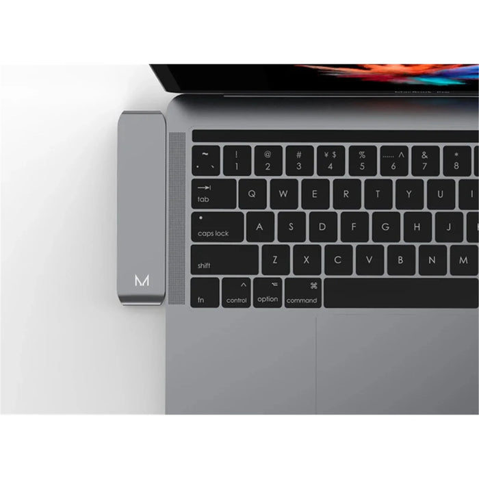 Moyork Lynk 2 x USB-C Adapter HDMI + 2 x USB-A / USB-C / TB3 / TF/SD-SG - Space Grey MOYO-LY-2CSG - LX2001 - Homewares, Outdoor, Phone Accessories, Cases, Speakers, Headphones + More -