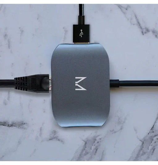 Moyork Lynk USB-C Adapter w/ RJ45 + 2 x USB-A - Space Grey MOYO-LY-RASG - LX2001 - Homewares, Outdoor, Phone Accessories, Cases, Speakers, Headphones + More -