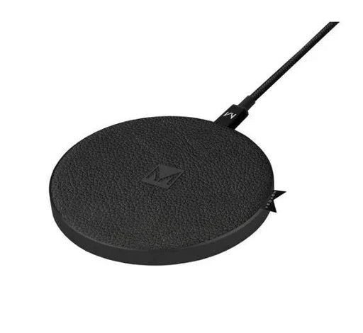 Moyork WATT 10W QI Fast Wireless Charger - Raven Black Leather MOYO-WA-QIRB - LX2001 - Homewares, Outdoor, Phone Accessories, Cases, Speakers, Headphones + More -