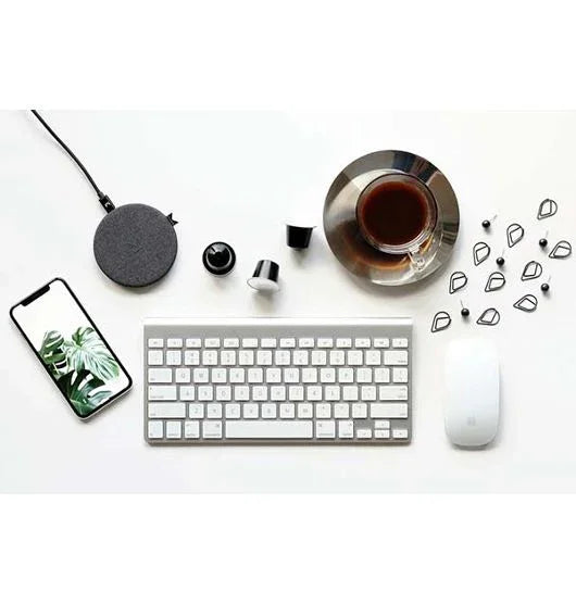 Moyork WATT Qi Wireless Charging Pad - Jersey Grey Fabric MOYO-WA-Q2JG - LX2001 - Homewares, Outdoor, Phone Accessories, Cases, Speakers, Headphones + More -