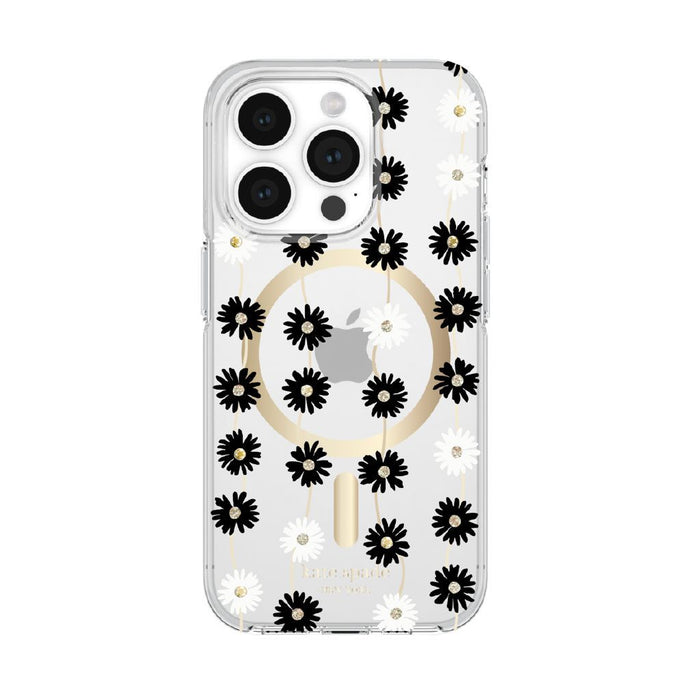 Kate Spade Protective MagSafe iPhone 15 Pro Case - Daisy Chain