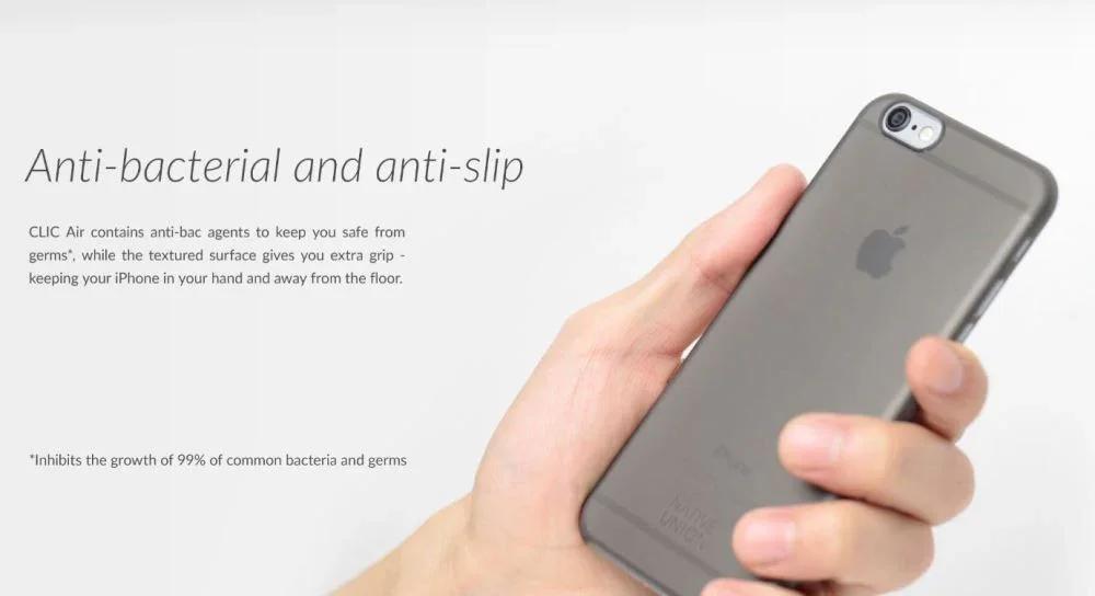 Apple iPhone 7 Plus NATIVE UNION Clic Air Case CLIC-CLE-AIR-7P CLIC-SMO-AIR-7P - LX2001 - Homewares, Outdoor, Phone Accessories, Cases, Speakers, Headphones + More -