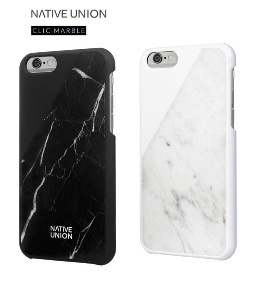 iPhone 6S Native Union Marble Case CLIC-BLK-MB-6 CLIC-WHT-MB-6