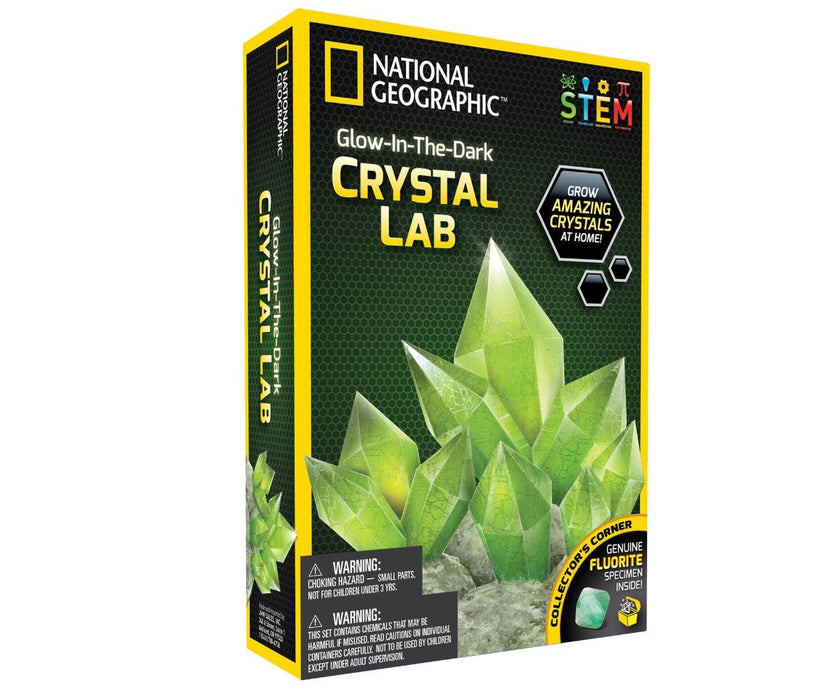 National Geographic Glow in the Dark Crystal Growing Lab - Green 851456006005