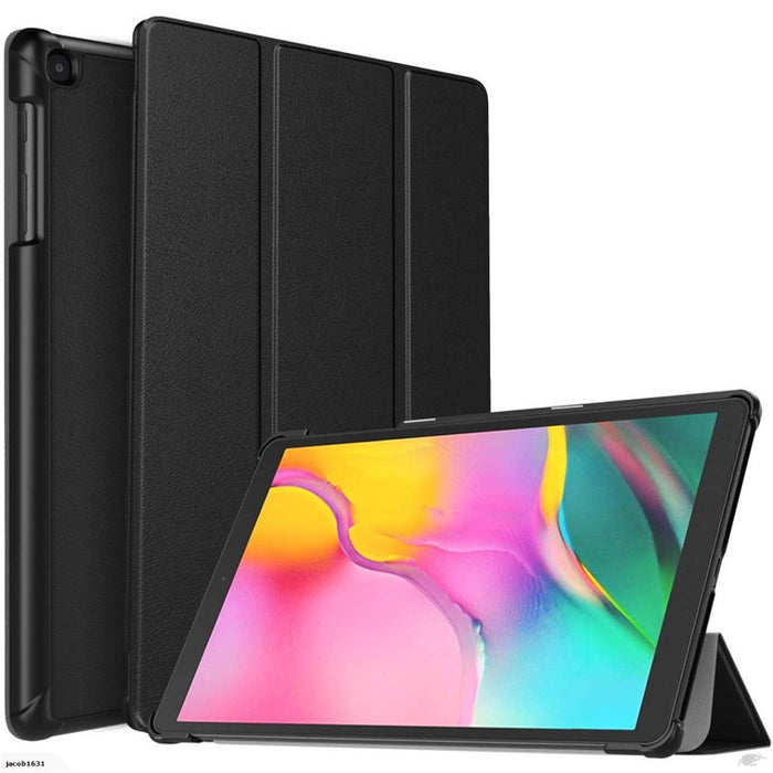 Nice Samsung Galaxy Tab S5e Slim Light Cover Stand Hard Shell Folio Case - Black