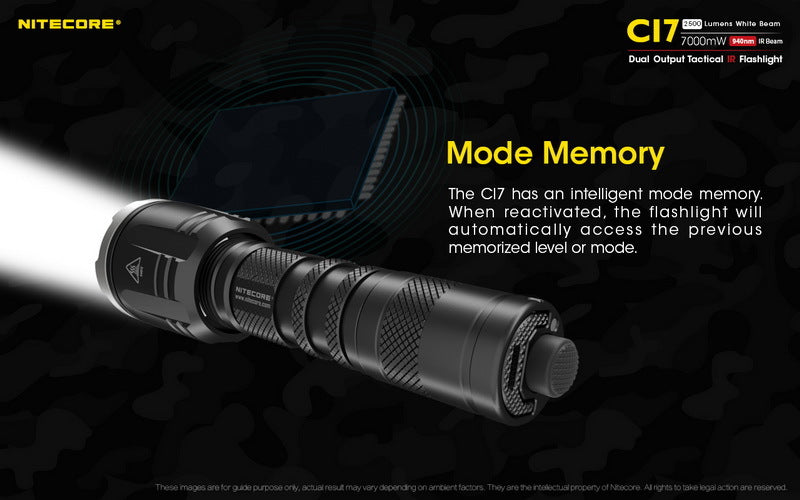 Nitecore CI7 INFRARED LED Torch