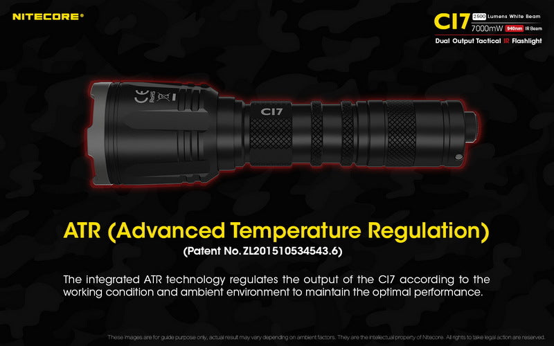 Nitecore CI7 INFRARED LED Torch