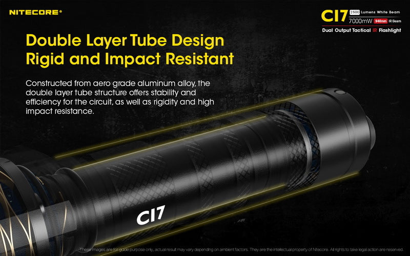 Nitecore CI7 INFRARED LED Torch