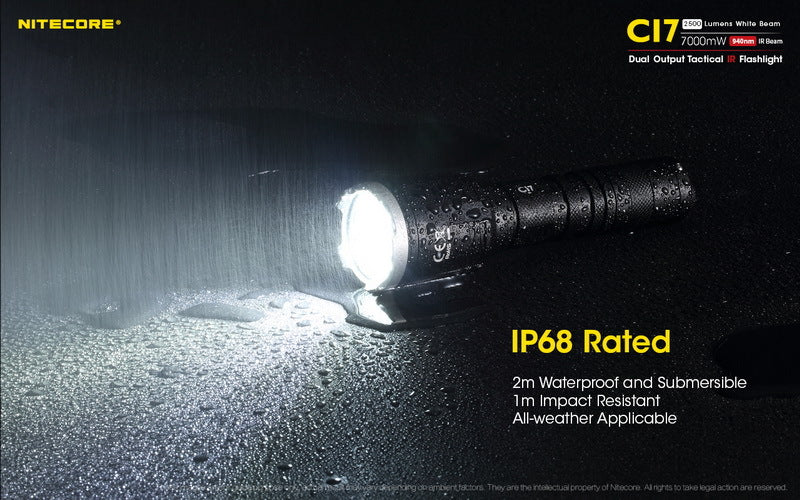 Nitecore CI7 INFRARED LED Torch