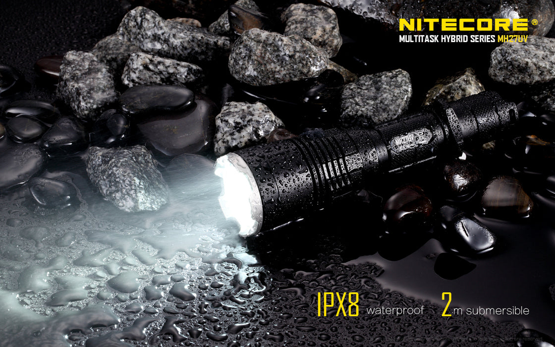 Nitecore RECHAREABLE MULTI-SPECTRUM LED FLASHLIGHT WITH ULTRAVIOLET LIGHT