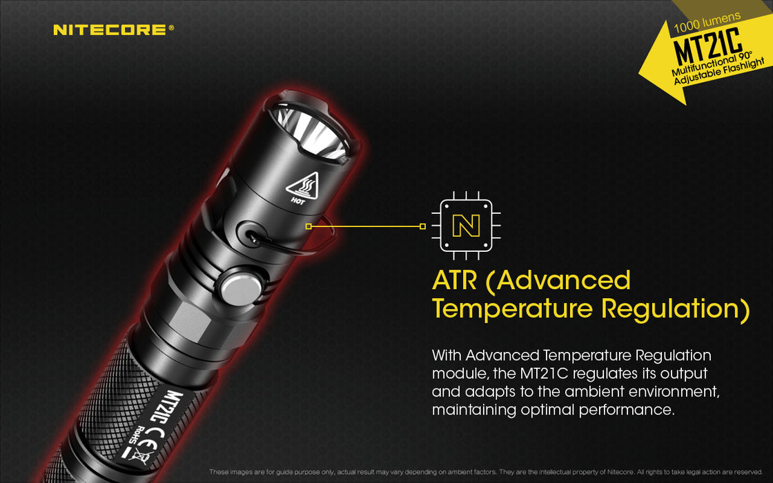Nitecore MT21C Periscope Torch