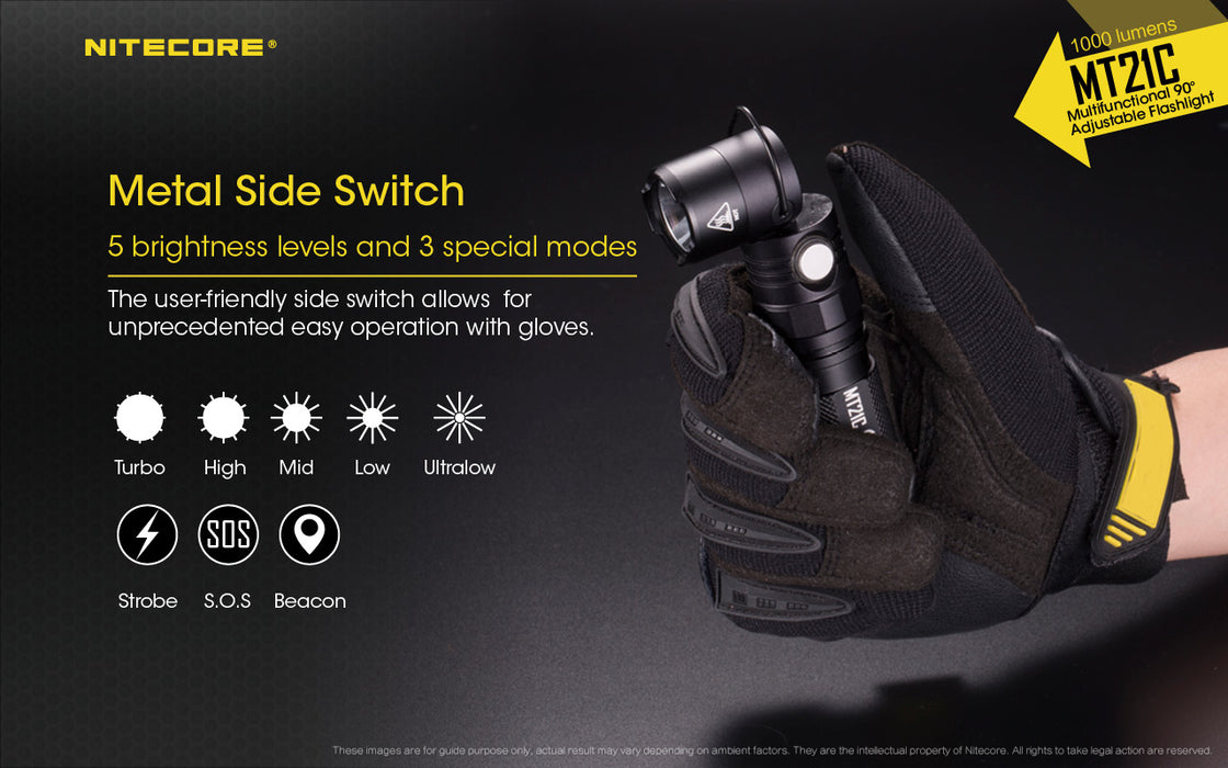 Nitecore MT21C Periscope Torch