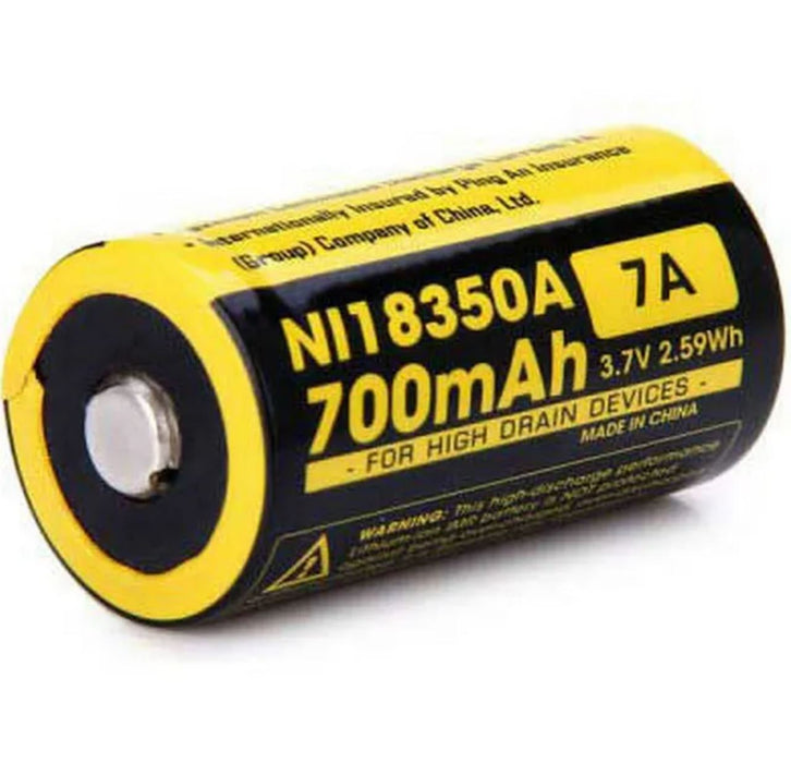 Nitecore Rechargeable Battery BUTTON TOP