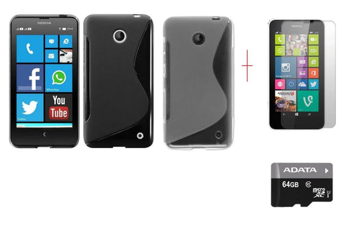 Nokia Lumia 635 Case Screen Protector 64GB MicoSD - LX2001 - Homewares, Outdoor, Phone Accessories, Cases, Speakers, Headphones + More -