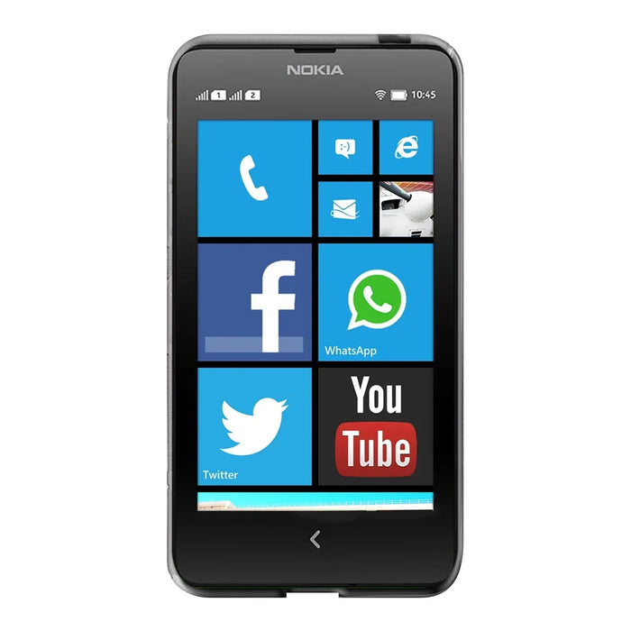 Nokia Lumia 635 Gel Case + Screen Protector NW - LX2001 - Homewares, Outdoor, Phone Accessories, Cases, Speakers, Headphones + More -
