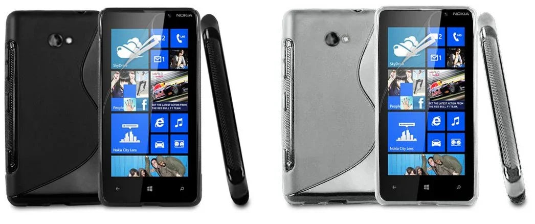 Nokia Lumia 820 Case + Screen Protector - LX2001 - Homewares, Outdoor, Phone Accessories, Cases, Speakers, Headphones + More -