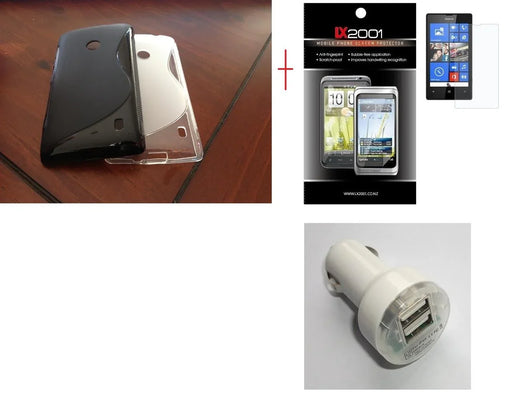 Nokia Lumia 520 Gel Case Dual USB Car Charger SP - LX2001 - Homewares, Outdoor, Phone Accessories, Cases, Speakers, Headphones + More -