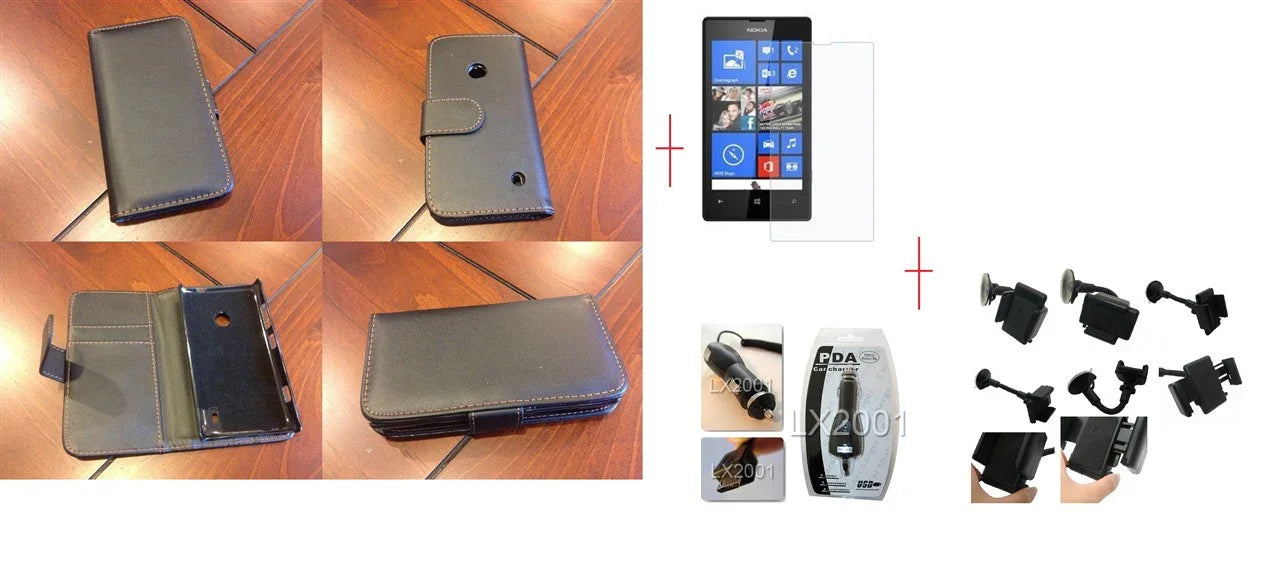 Nokia Lumia 520 Leather Charger Holder - LX2001 - Homewares, Outdoor, Phone Accessories, Cases, Speakers, Headphones + More -