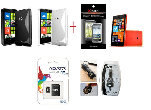 Nokia Lumia 625 Case 16GB MicoSD Card Charger SP - LX2001 - Homewares, Outdoor, Phone Accessories, Cases, Speakers, Headphones + More -
