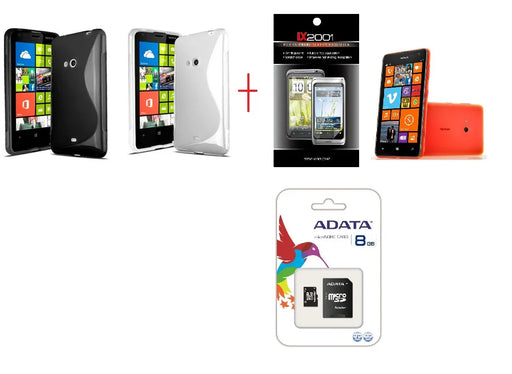 Nokia Lumia 625 Case Screen Protector 8GB MicoSD - LX2001 - Homewares, Outdoor, Phone Accessories, Cases, Speakers, Headphones + More -