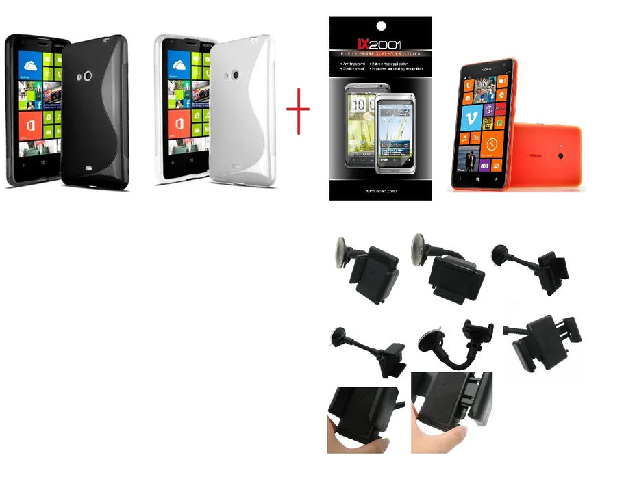 Nokia Lumia 625 Gel Case Car Kit Holder - LX2001 - Homewares, Outdoor, Phone Accessories, Cases, Speakers, Headphones + More -